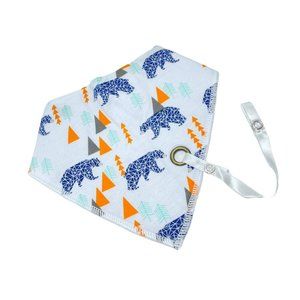 Baby Bandana Bibs & Anti-DROP ROPE Bears